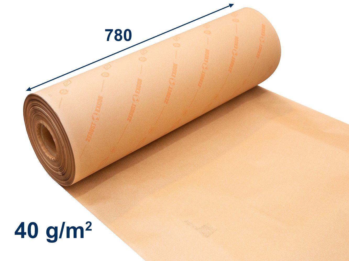Antikorozní papír 40g/mm², E, š.780mm