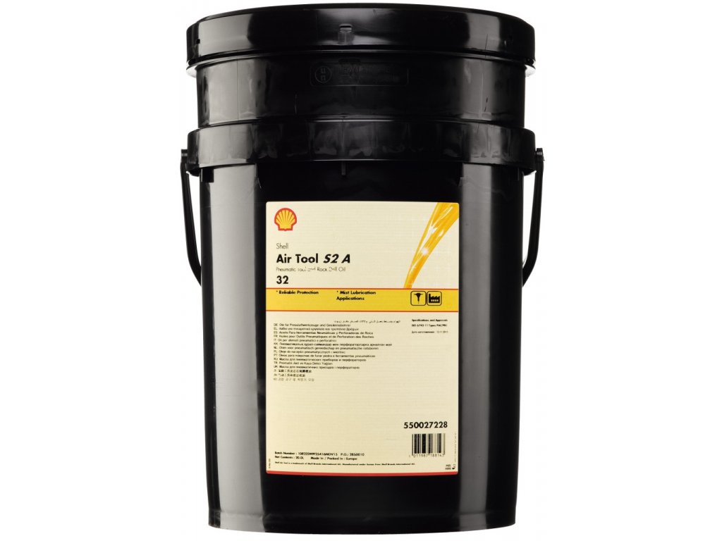 Shell AIR TOOL OIL S2 A 32, 20l kbelík