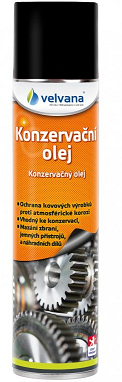 Konzervační olej Velvana, 400ml sprej