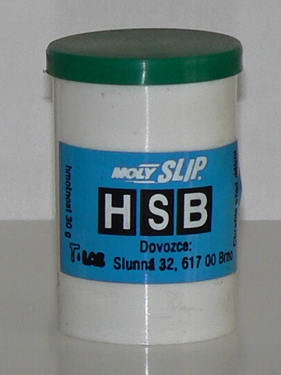 HSB 30g, vysokootáčkové mazivo