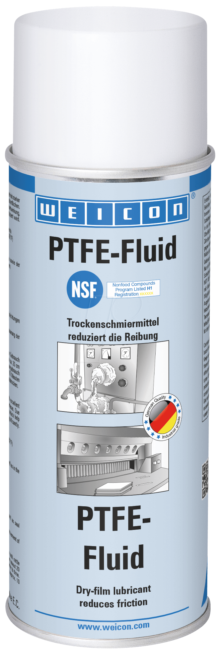Weicon PTFE Fluid NSF, 400ml sprej (suchý teflon)